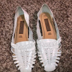Vintage white sandals.